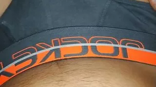 Masturbation in bathroom