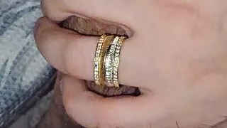 Step mom almost every time ger caught handjob step son dick on camera