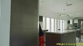 Schwarzer Dreier im Freien mit zwei dicken Ebonys