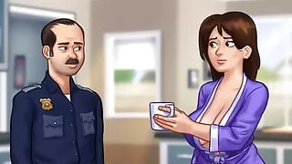 Summertime Saga Reworked - 6 Officer Has Bad News by MissKitty2K