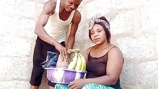 Beautiful Plantain Seller..