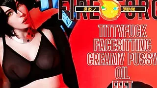 Fireforce. Tamaki Kotatsu's Creamy Pussy - Mollyredwolf