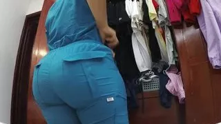 Shocking video of big butt Latin woman