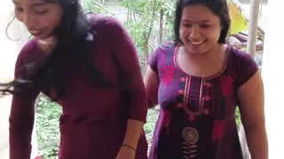 Indian college girl and sister fucking Village house room