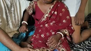 Indian Cute Bhabhi Cheating with husband and fucking with her two step-brother