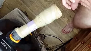 Vacuum handjob