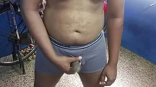 My Indian wife solo dick massage