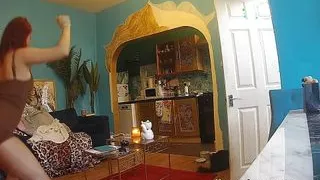 Lantaland - Hot babe looking sexy on a bodysuit while