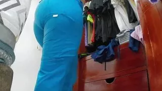 Amateur cam in my stepsister the bbw nurse's room