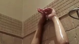 lesbian action in the shower - you must have seen the 2