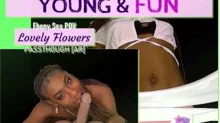 Young And Fun - Ebony Vr Solos - Vr Porn Video