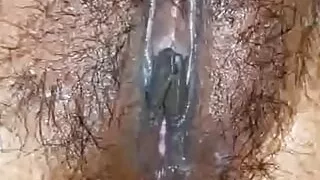 Indian Desi aunty show our big nipples and our husband cumshot