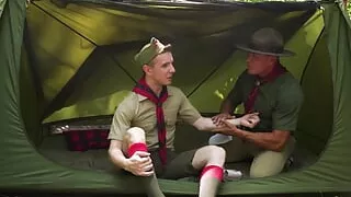 ScoutBoys Hung scoutmaster Tyler Saint barebacks cute scout