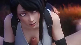 Anal penetration into the ass of a charming girlfriend