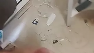 Masturbate and slap my cock to harden it up