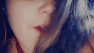 White MILF rides suction cup for first thing in the morning