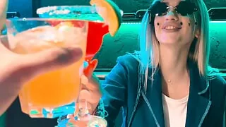 Blonde spreads her legs on first date - AngelDemonHub