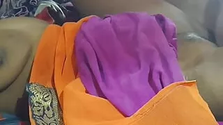 Desi Bhabhi romances with her naughty devar in the sexy night (Hindi audio) Hard sex with my partner