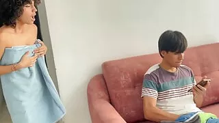 If You Don't Fuck Me I'll Tell My Stepfather That You Masturbate with My Photos.