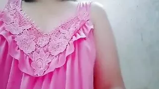 Hot Sexy Petite Asian Brunette Girl with Hairy Pussy Shower