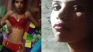 Indian hot babe having hard fucking with her step brother