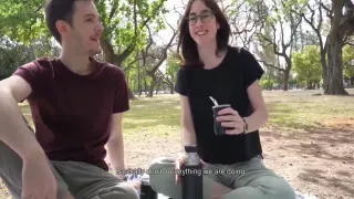 How Does A Day At The Park End Up With A Public Blowjob- - Cute Teen 18+ Swallows Cum 11 Min With Sara Sky