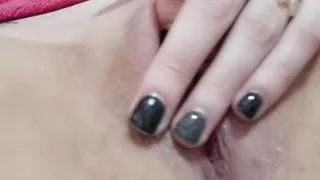 showing my pussy after cumming several times