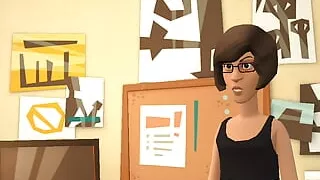 Father in law kissed his daughter in law so hard that she got satisfied