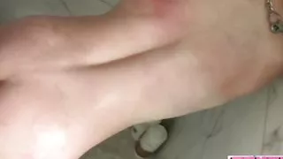 Womens Libber Leashed and Anal Creampie