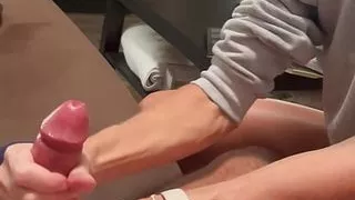 Step sister gives me handjob