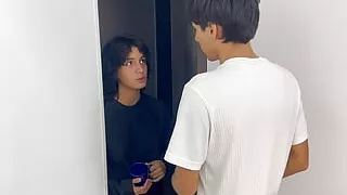 The New Neighbor in My Unit Is Very Horny and Comes to Ask Me to Fuck Her Hard and Cum Inside Her