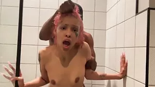 michikomalandro Sucks BBC then Gets Anal Fucked in the shower part 2