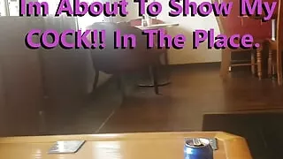 Nervous And HORNY in a Cafe With PEOPLE!!!