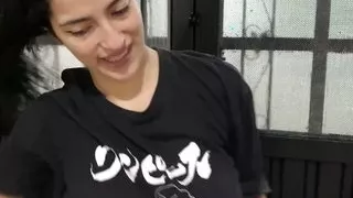 My Neighbor Gets Wet In The Rain I Help Her To Get Out And Asks Me For My Cock For Her Ass