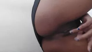 Seducing thin hairy school teen narrow pussy