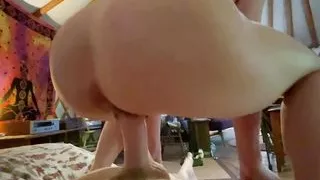 Creampie Girlfriend while she's in a yoga meditation room