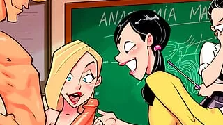 Anatomy class - College Perverts