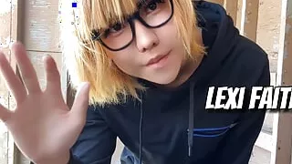 Shooting behind the scense 02 Asian femboy Lexi Faith