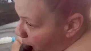 Trying to See Who Toes Curl First Eating and Licking My BBW