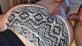 Stepbrother Gets Tired Of Seeing Me Lying Down In My Pajamas And Shorts And Ends Up Spooning Me Until He Cums