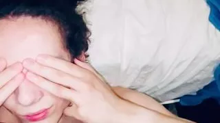 Transgender Teen Takes Huge Facial From Older Straight Neighbor