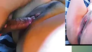 Asian licking pussy and ass hole