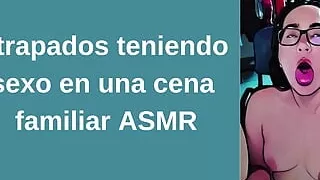 Caught having sex at a family dinner ASMR brittanycheeks1