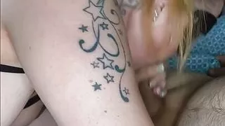 Fuck My Wife in a Black Skirt and She Takes My Cock in Her Mouth