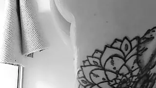 Vintage Shower Play Time! Black & White Showtime