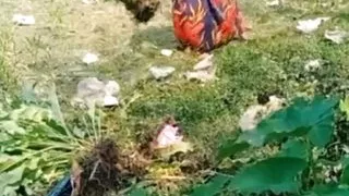 Indian desi outdoor mms