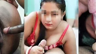 Watching Porn with Aunty and Fucking her Hard HARDCORE  Hindi Audio