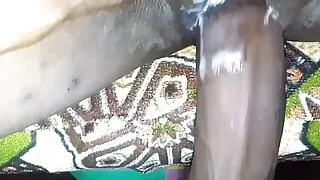 She Fuck Me Till She Cum Inside My Black Pussy