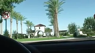 Horny cock sucking teen gives head in POV