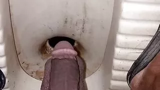 pissing normal black dick